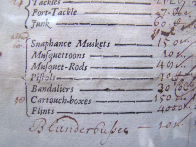 A documented Blunderbuss from the H M S Royal William dated 1698 — image 10